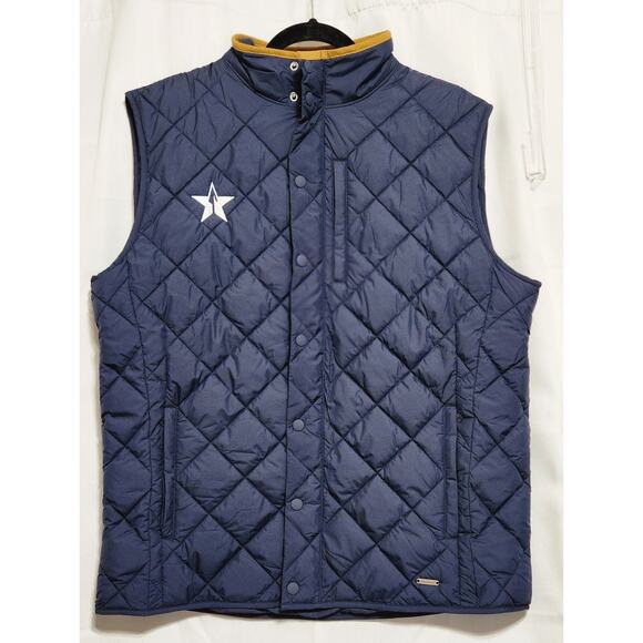 Mizzen+Main Other - MIZZEN+MAIN Belmont Quilted Vest Men's Size XL Navy Solid NWT